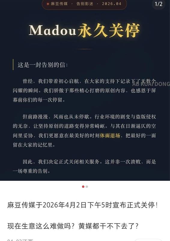  网络色情产业技术解析：麻豆传媒覆灭背后的监管逻辑与数据复盘 新闻